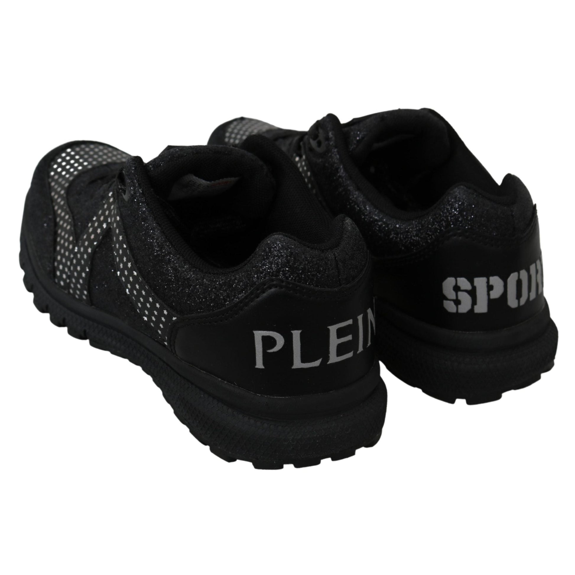 Philipp Plein Black Running Jasmines Sneakers Shoes