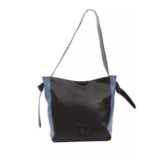 Pompei Donatella Black Leather Women Shoulder Bag
