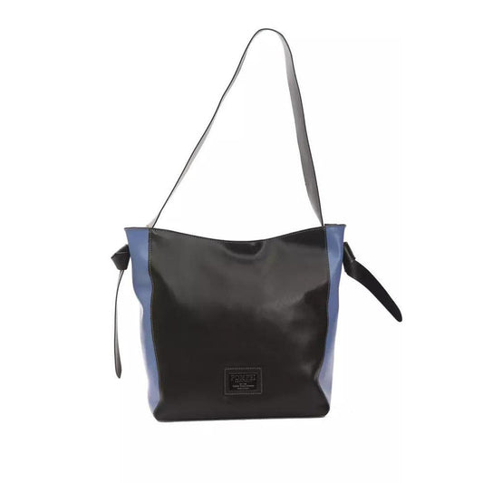 Pompei Donatella Black Leather Women Shoulder Bag