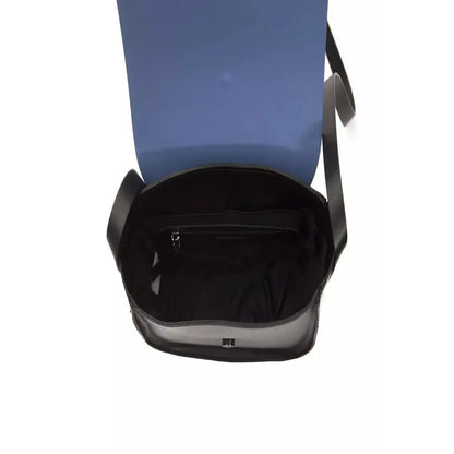 Pompei Donatella Blue Leather Women Crossbody Bag