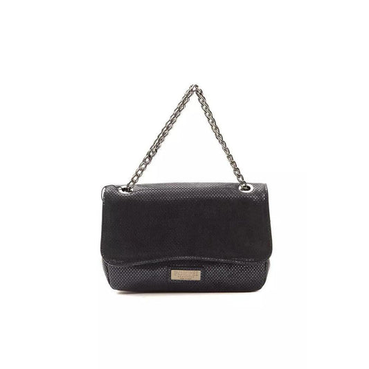 Pompei Donatella Blue Leather Women Crossbody Bag