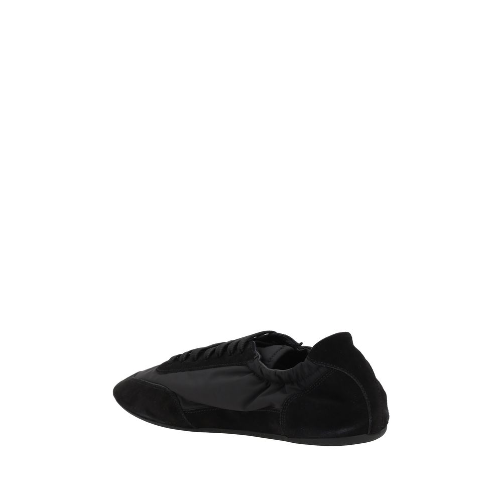 Prada Black Recycled Polyamide Sneakers