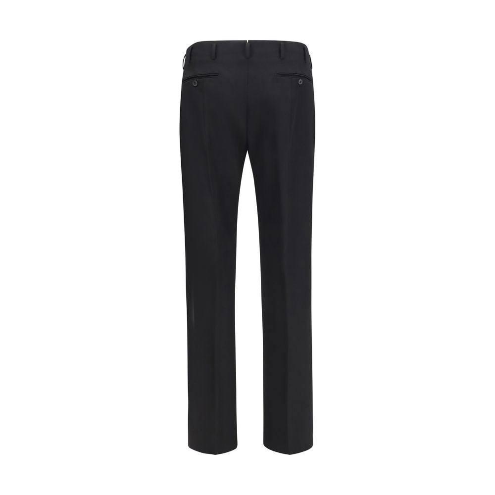 Prada Black Wool Oves Aries Dress Pants