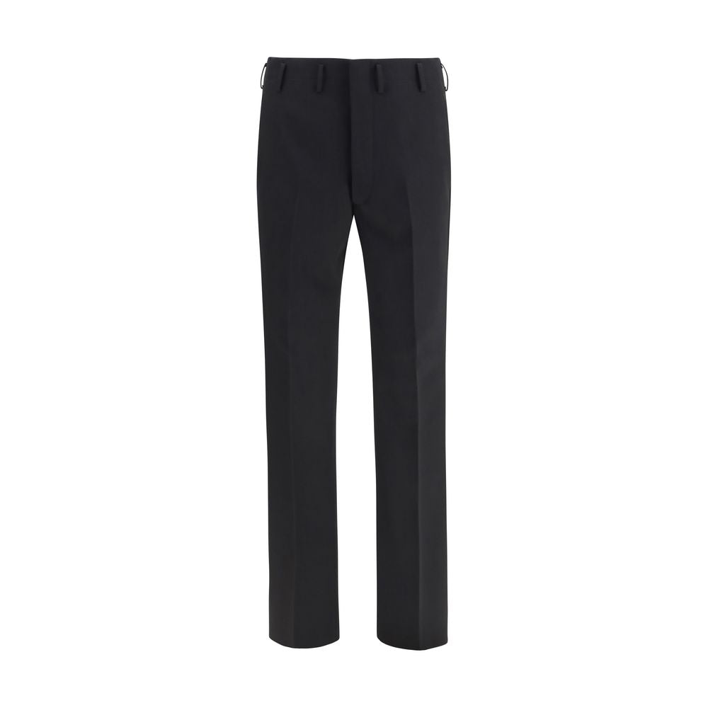 Prada Black Wool Oves Aries Dress Pants