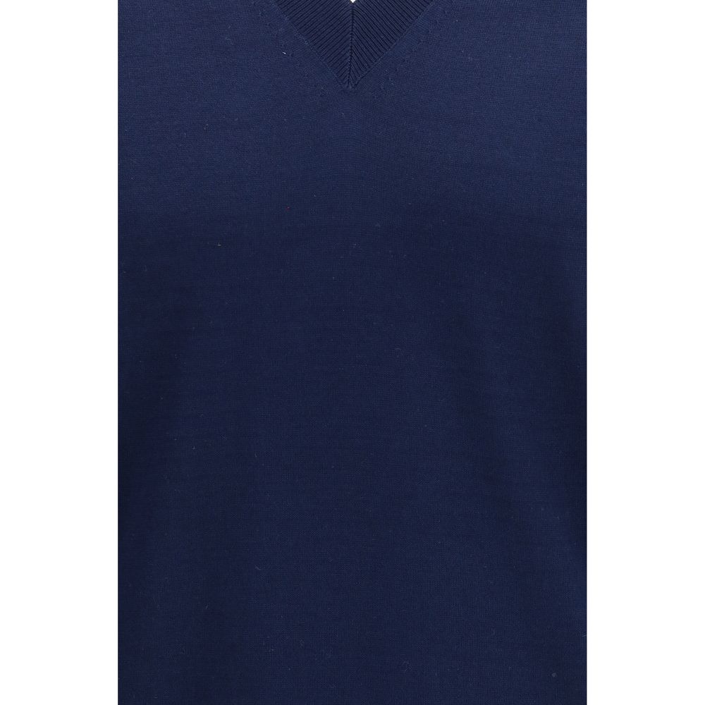 Prada Blue Cotton Sweatshirt