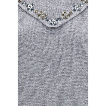 Prada Gray Cashmere Sweatshirt