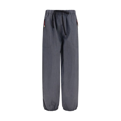 Prada Gray Wool Oves Aries Casual Pants