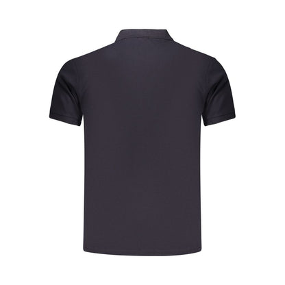 Rifle Blue Cotton Men's Polo Shirt