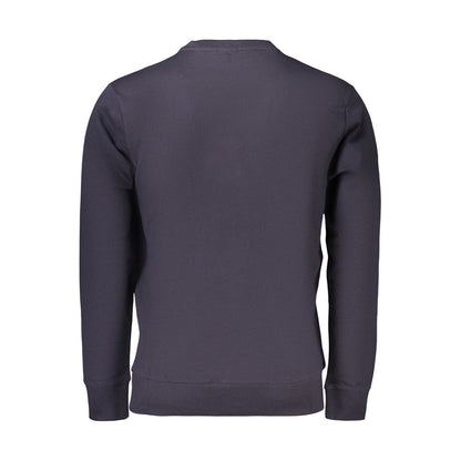 Rifle Blue Cotton Men's Sweatshirt