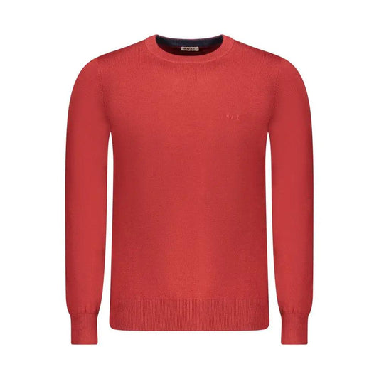 Rifle Red Wool Men Sweater
