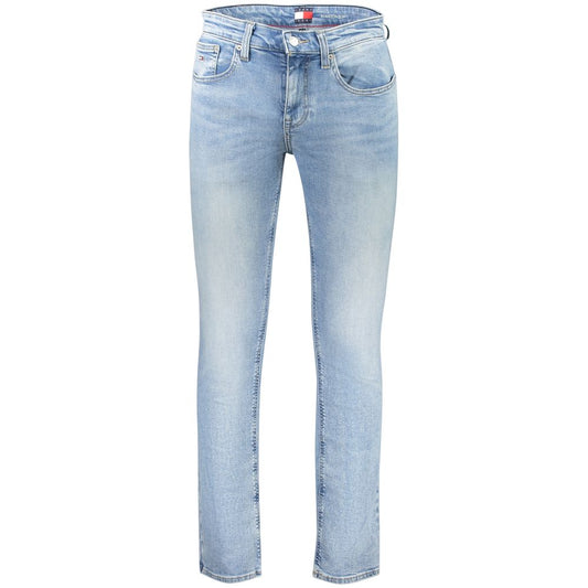 Tommy Hilfiger Azzurro Cotton Men's Jeans