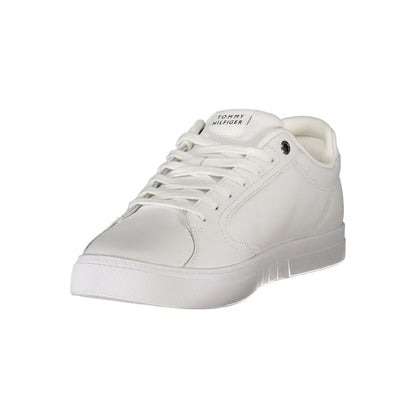 Tommy Hilfiger Bianco Leather Men Sneaker