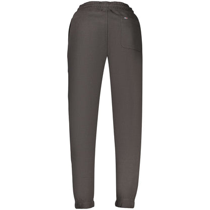 Tommy Hilfiger Black Cotton Mens Trousers