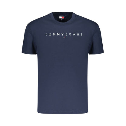 Tommy Hilfiger Blue Cotton Men's T-Shirt