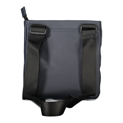 Tommy Hilfiger Navy Polyurethane Men's Shoulder Bag