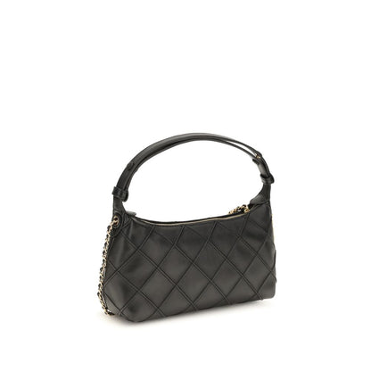 Tory Burch Black Calf Leather Bos Taurus Handbag