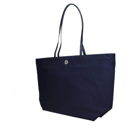 Tory Burch Blue Fabric Shoulder Bag