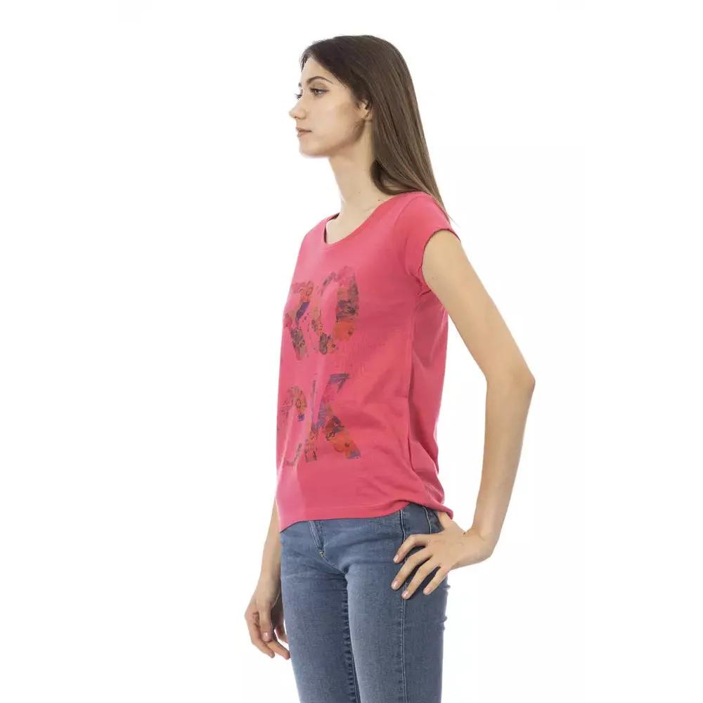 Trussardi Action Multicolor Cotton Women T-Shirt