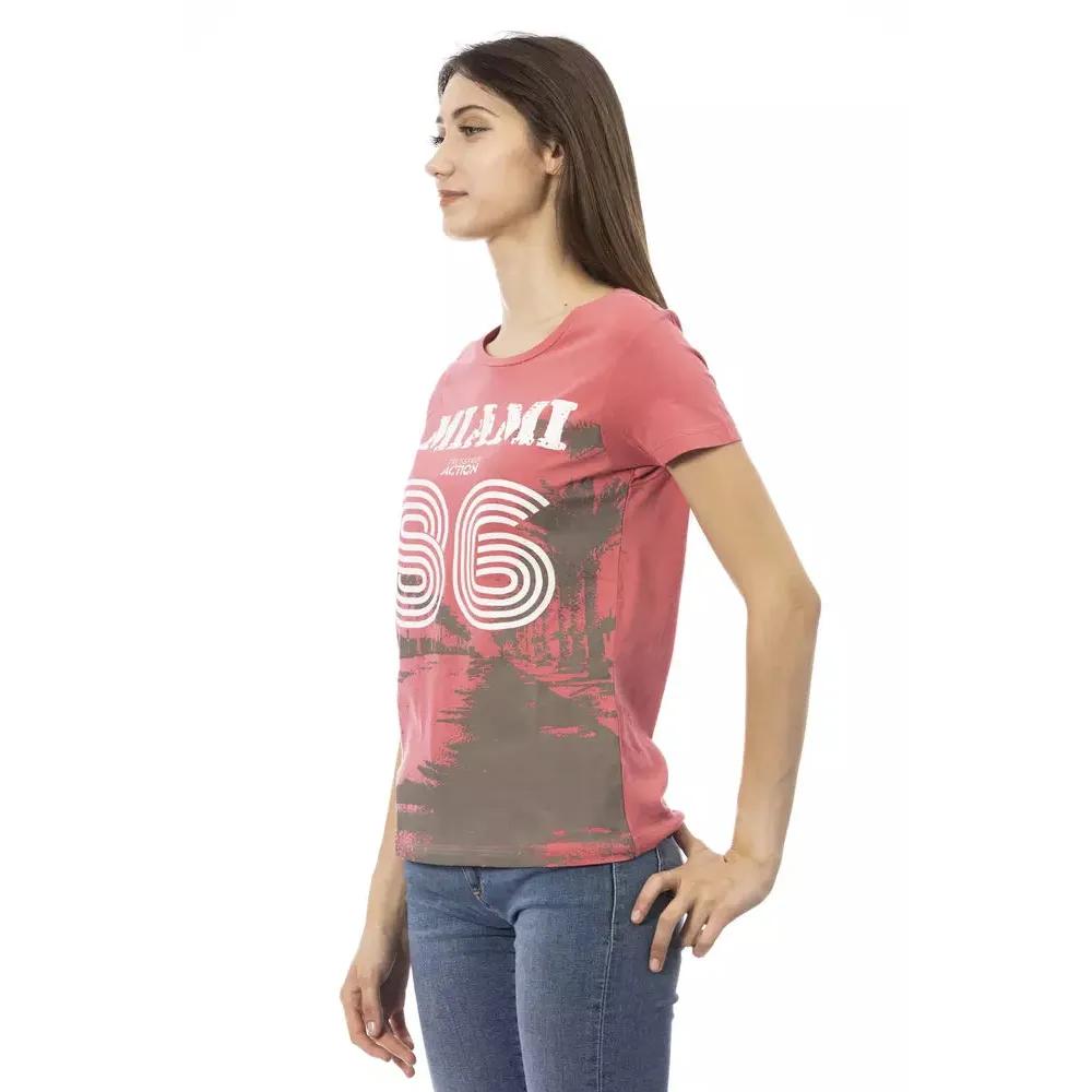 Trussardi Action Multicolor Cotton Women T-Shirt