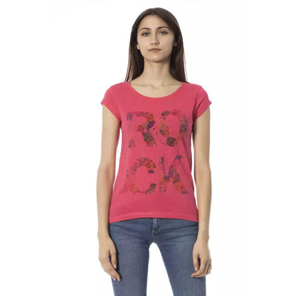 Trussardi Action Multicolor Cotton Women T-Shirt