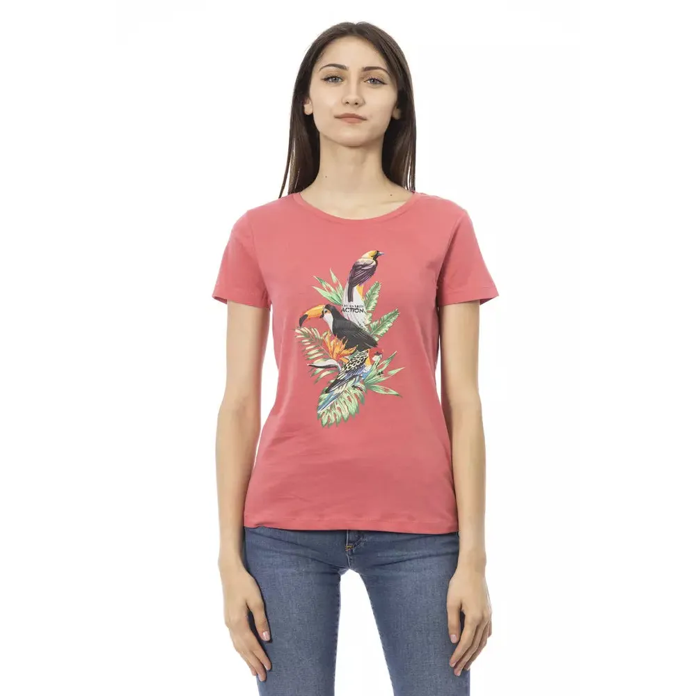 Trussardi Action Multicolor Cotton Women T-Shirt