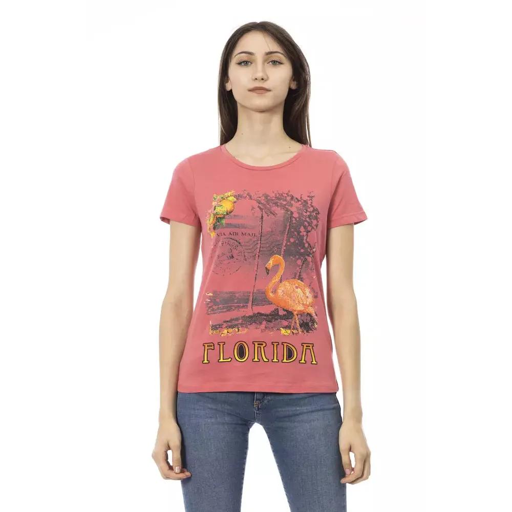 Trussardi Action Multicolor Cotton Women T-Shirt