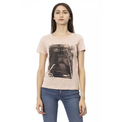 Trussardi Action Multicolor Cotton Women T-Shirt