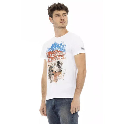 Trussardi Action White Cotton Men's T-Shirt