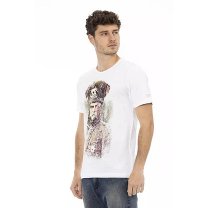 Trussardi Action White Cotton Men's T-Shirt