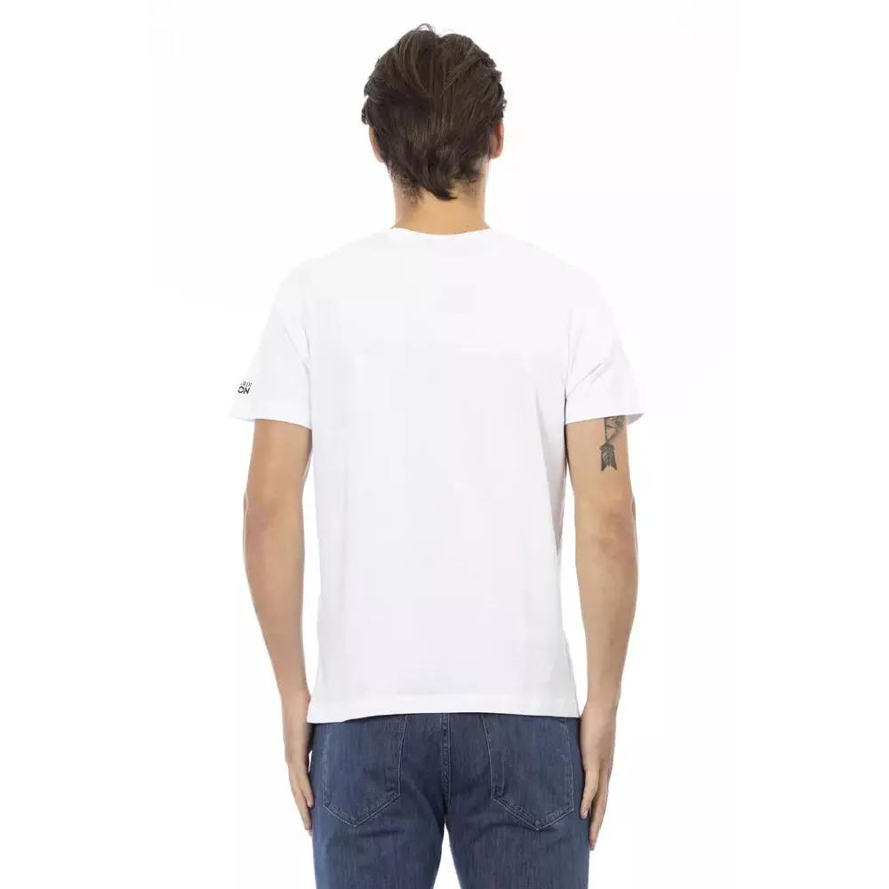 Trussardi Action White Cotton Men's T-Shirt