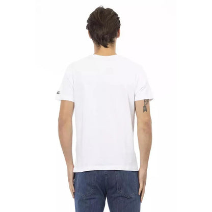 Trussardi Action White Cotton Men's T-Shirt