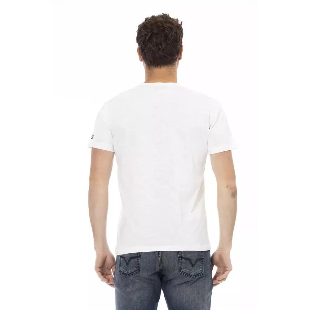 Trussardi Action White Cotton Men's T-Shirt