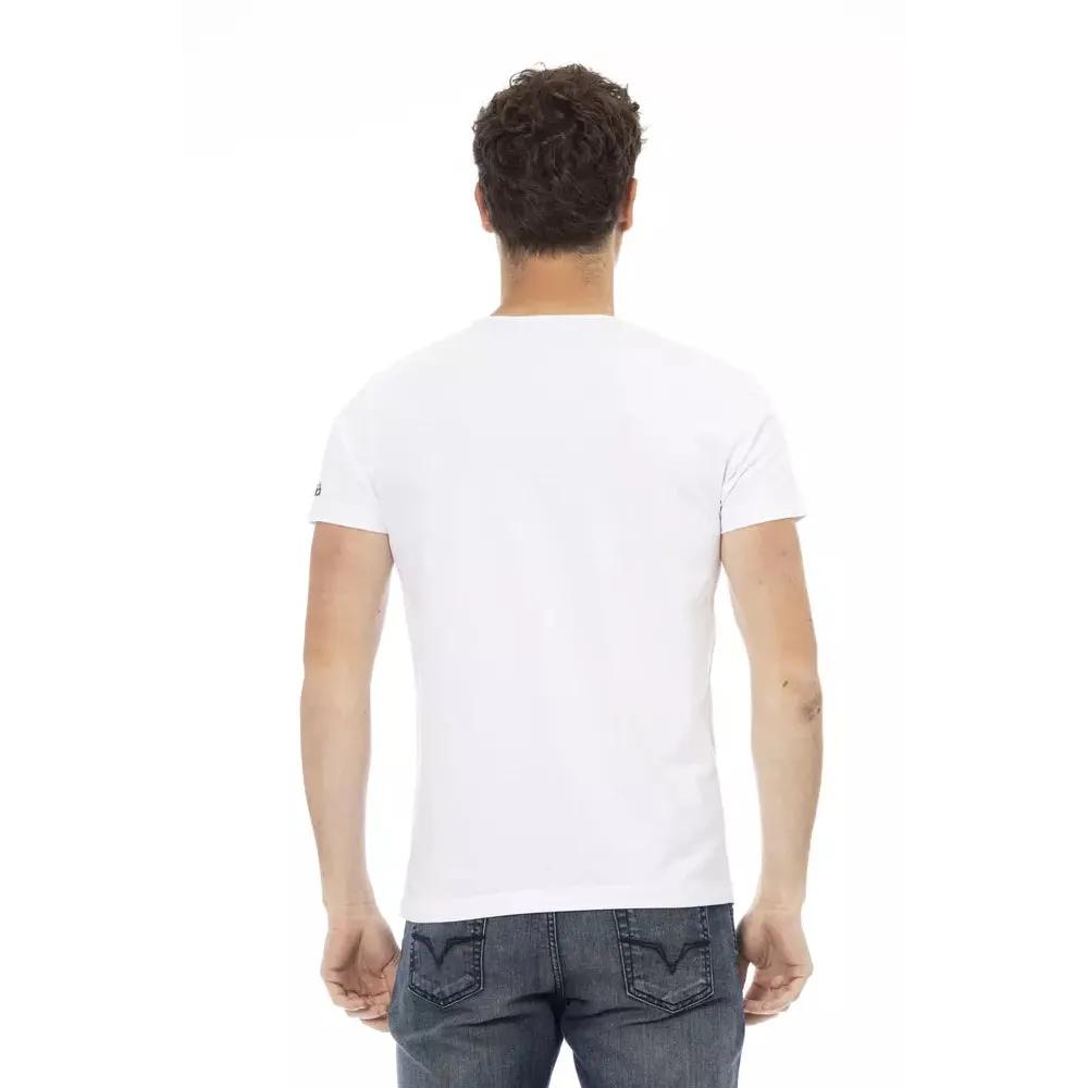Trussardi Action White Cotton Men's T-Shirt