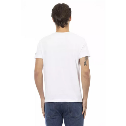 Trussardi Action White Cotton Men's T-Shirt