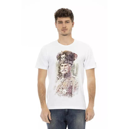 Trussardi Action White Cotton Men's T-Shirt