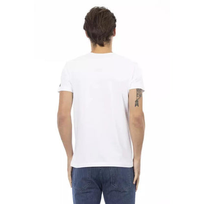 Trussardi Action White Cotton T-Shirt