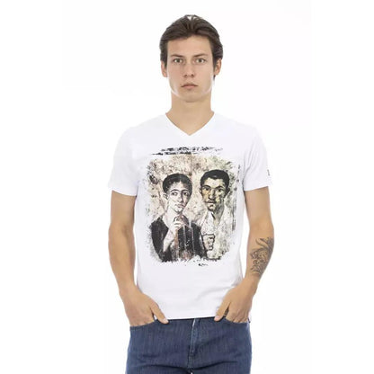 Trussardi Action White Cotton T-Shirt