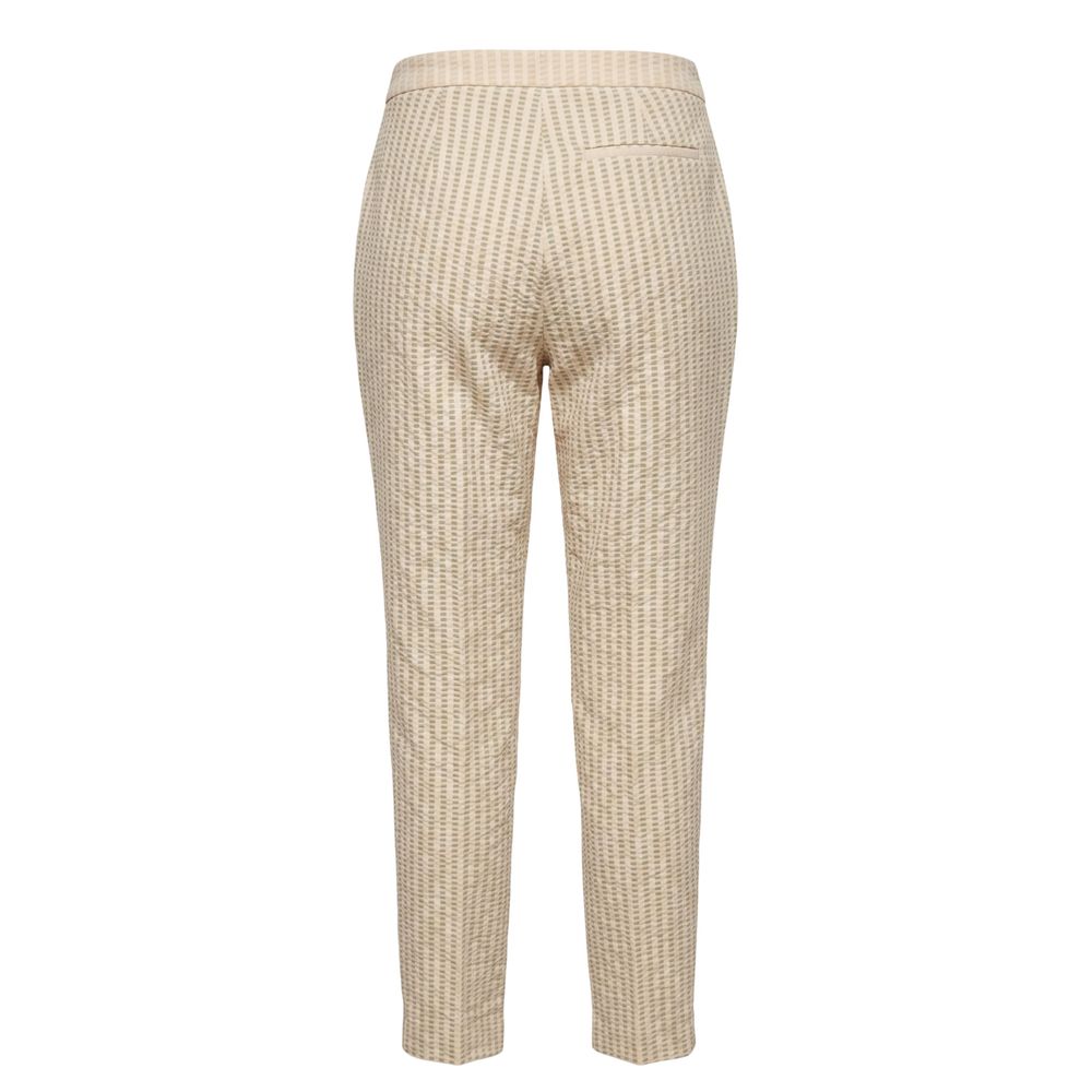 Trussardi Beige Viscose Women Pants