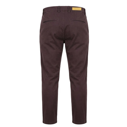Trussardi Jeans Brown Cotton Men's Pants