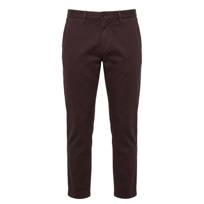 Trussardi Jeans Brown Cotton Men's Pants