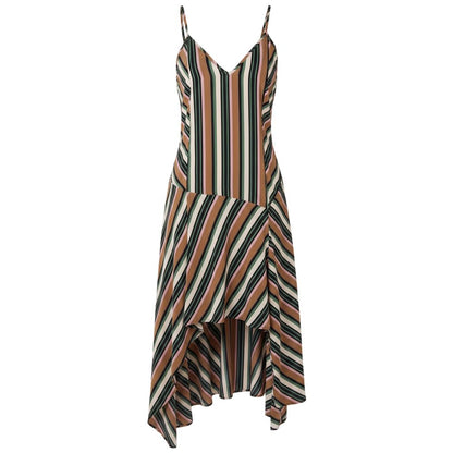 Trussardi Jeans Brown Viscose Women Dress