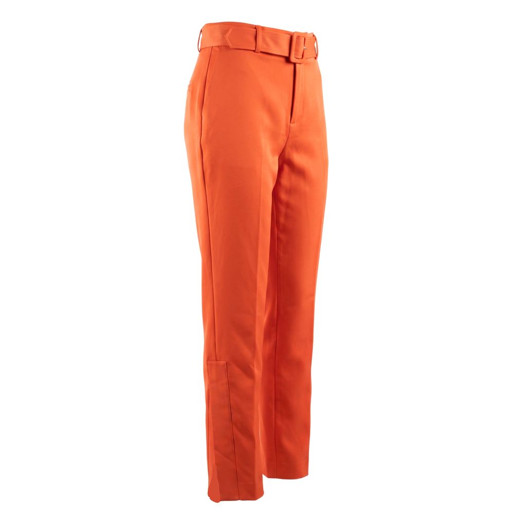 Trussardi Orange Viscose Women Pants