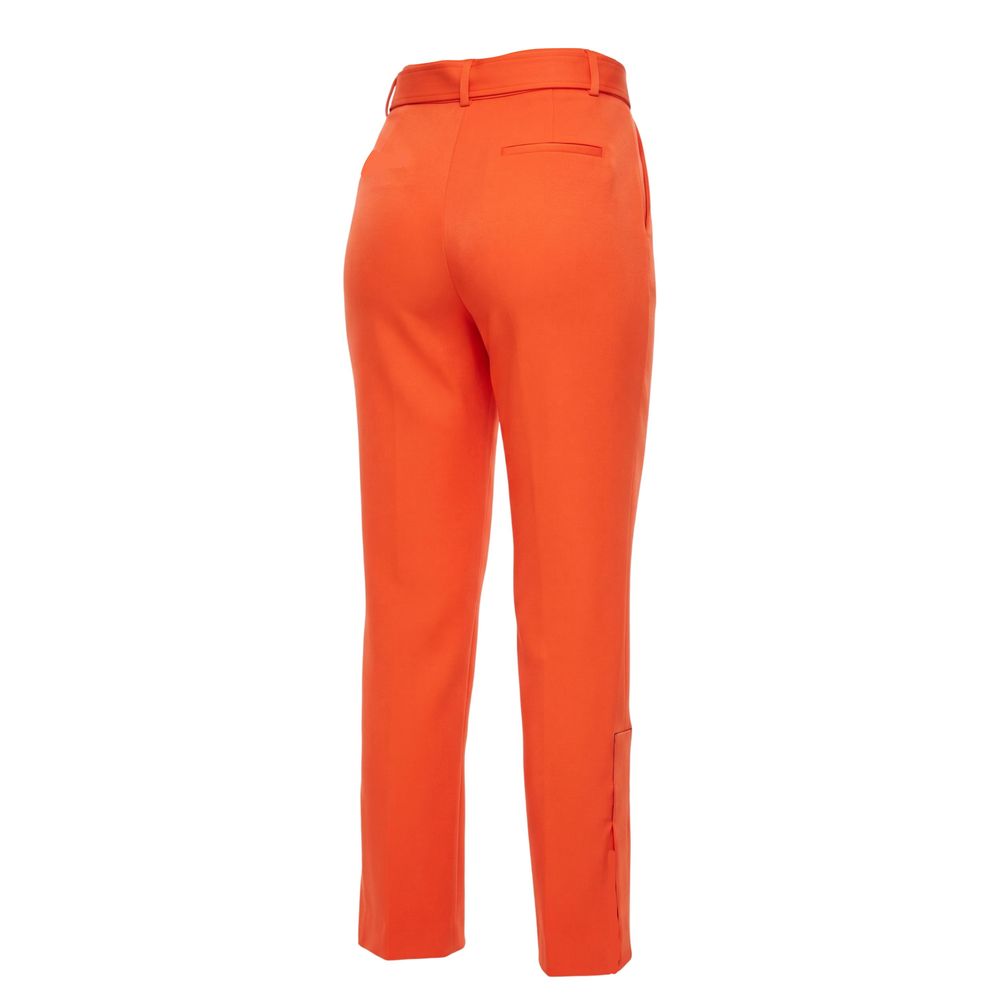 Trussardi Orange Viscose Women Pants