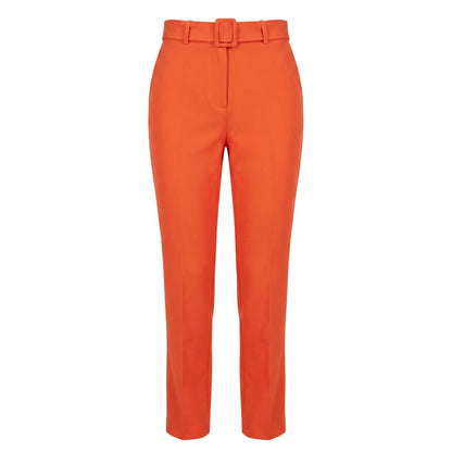 Trussardi Orange Viscose Women Pants