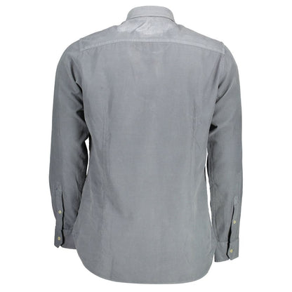 U.S. POLO ASSN. Blue Cotton Men's Shirt