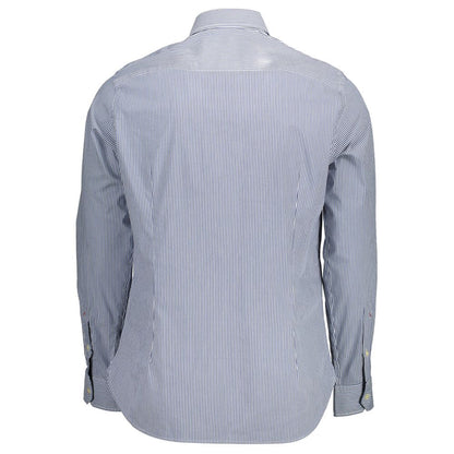 U.S. POLO ASSN. Blue Cotton Men's Shirt