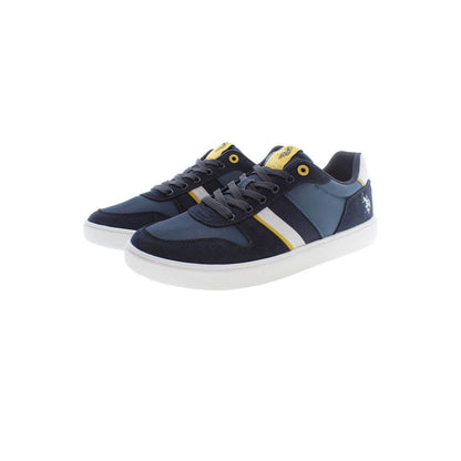 U.S. POLO ASSN. Blue Polyester Men's Sneaker