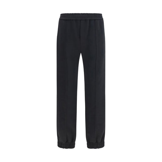 Valentino Black Cotton Joggers (Workout Pants)