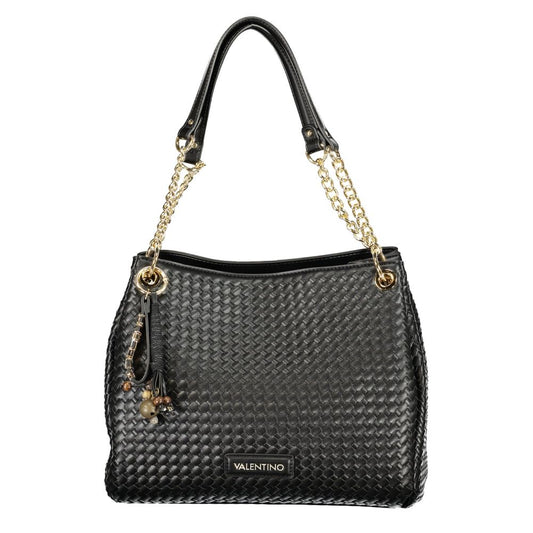 Valentino Black Polyurethane Women Bag