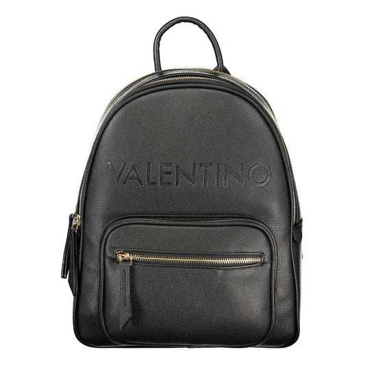 Valentino Black Polyurethane Women's Backpack